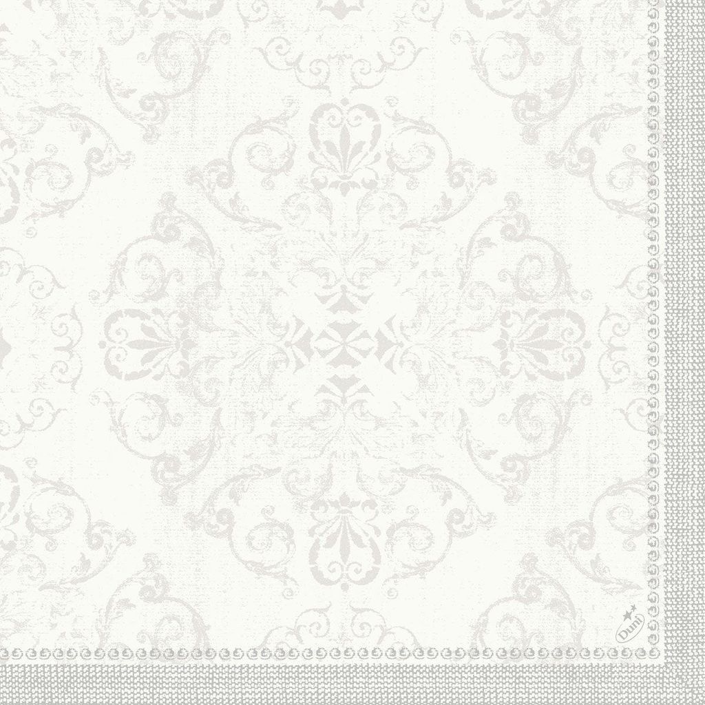 Duni Dunilin obrúsky 40 x 40 cm Opulent White 45 kusov Obrázok produktu 
