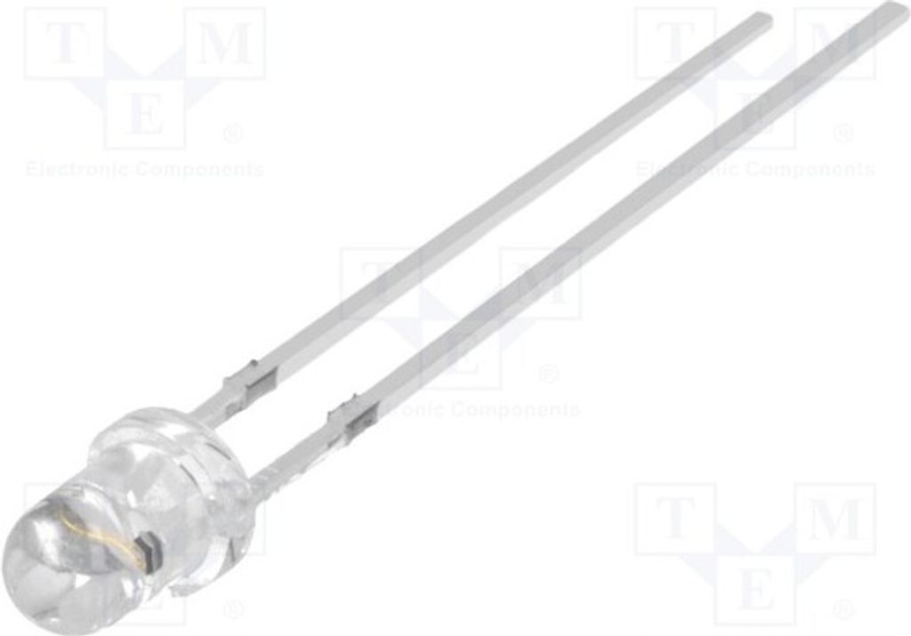 2x LED 20mA rot 3÷4,5V 3mm 30° 4200÷5000mcd Ausführung: blinkend OSR5MS3131A Spec