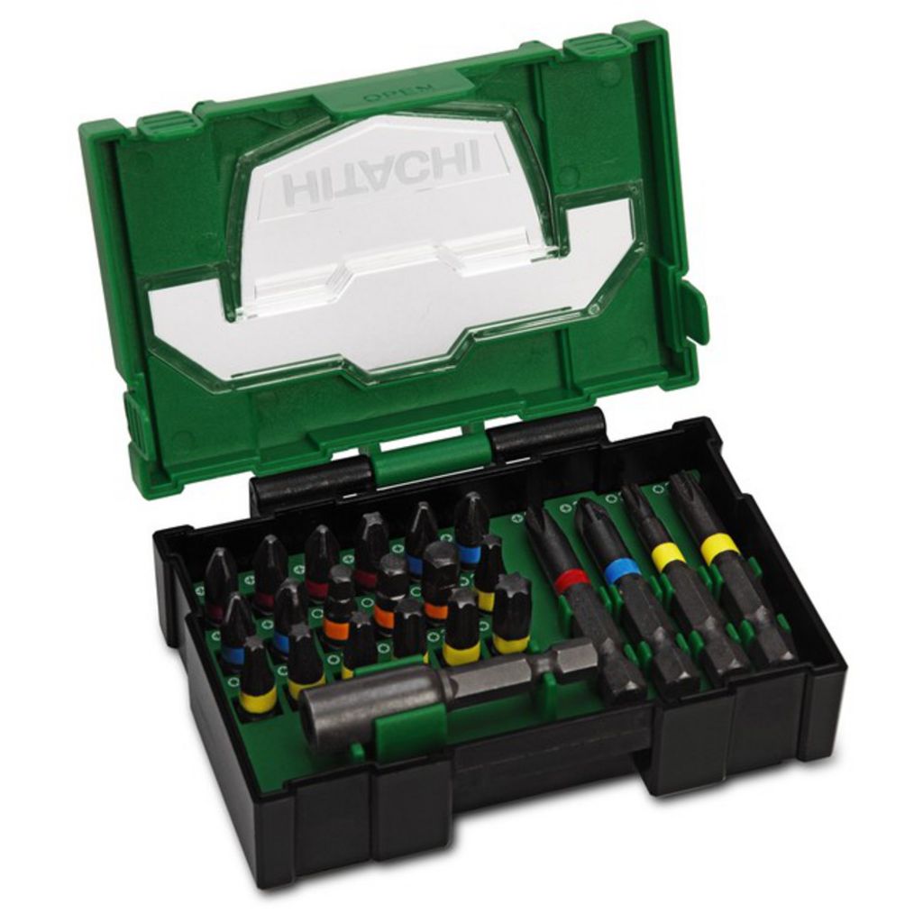 HITACHI 40030021 Schlagfest-Box 23tlg Produktbild 1