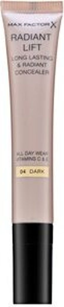 Max Factor Radiant Lift Long Lasting Radiance Concealer 04 Deep Flüssig-Korrektor für eine einheitliche und aufgehellte Gesichtshaut 7 ml