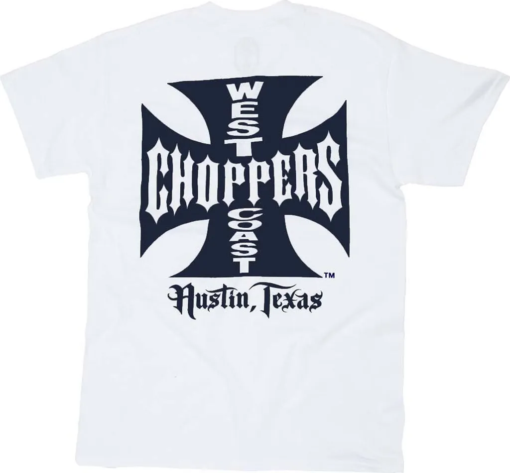 T-shirt West Coast Choppers OG ATX M en Coton Noir Haute Qualité Homme
