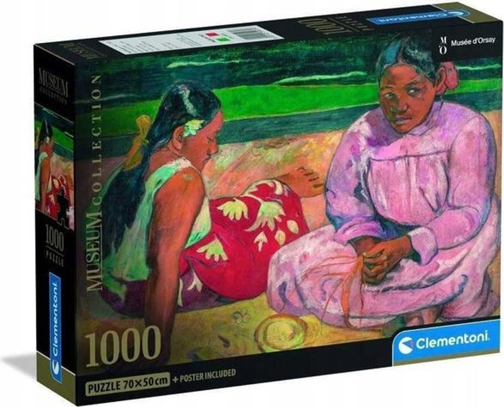 CLE Puzzle 1000 MuseumGauguin FemmesDeTahiti 37093