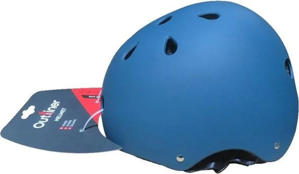 Casque de Protection Vélo MTV12 Bleu avec Ventilation et Ajustement M