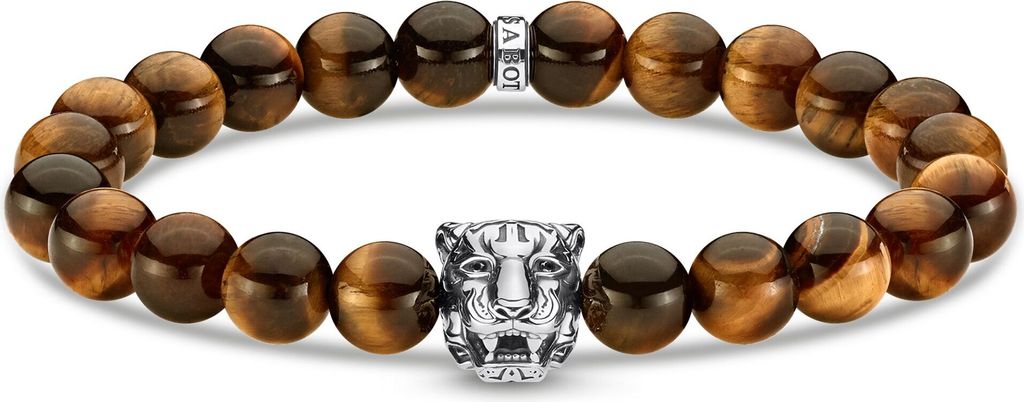Thomas Sabo Armband Tiger aus 925er Silber und Tigerauge