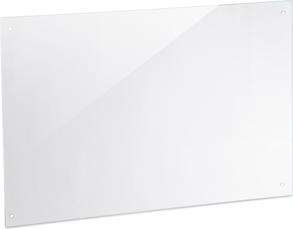 relaxdays Spritzschutz Küche transparent 70,0 x 0,6 x 50,0 Produktbild 9