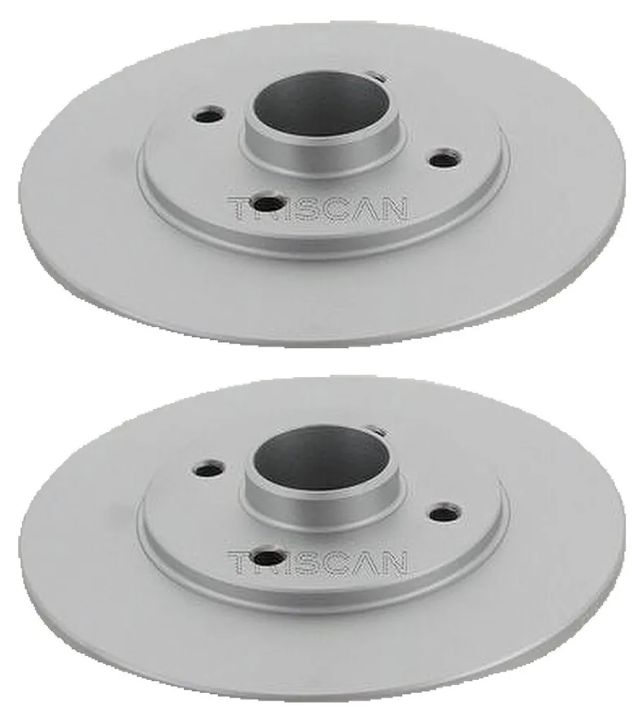 2 Disques de Frein TRISCAN Ø 238 mm pour Renault 19 - Qualité OE