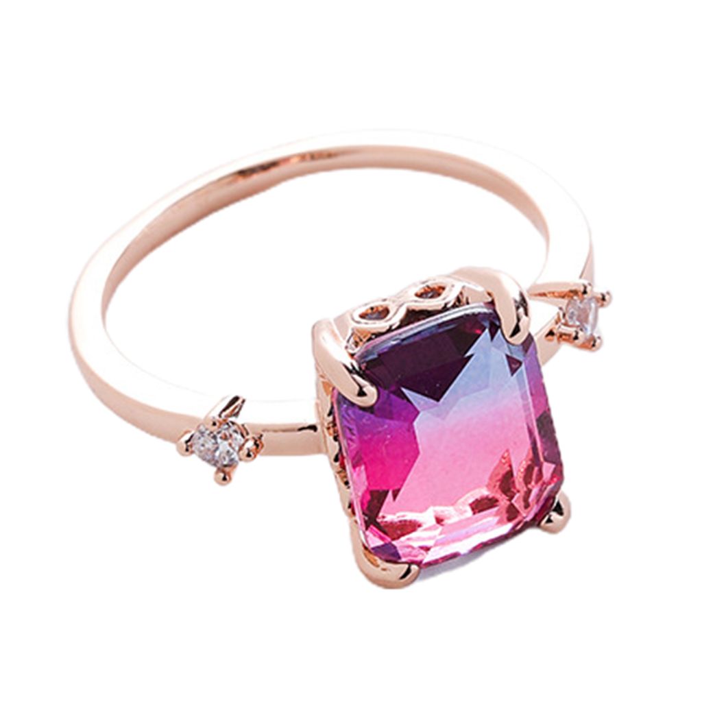 Modischer Ring, wunderschön feine Verarbeitung, Strass-Zirkon eingelegt, offenes Design, dekorieren Sie Schmuck, Persönlichkeit, trendiger Finger...