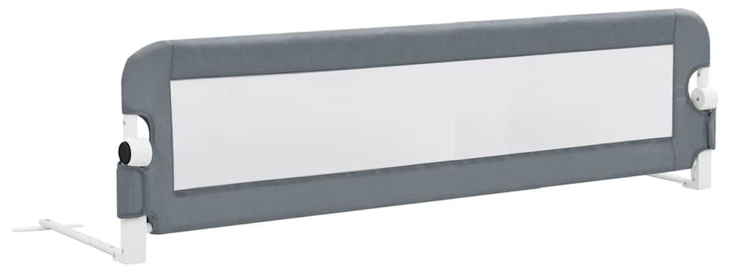 vidaXL Chránič postele pro batolata Grey 150x42 cm Obrázek produktu 