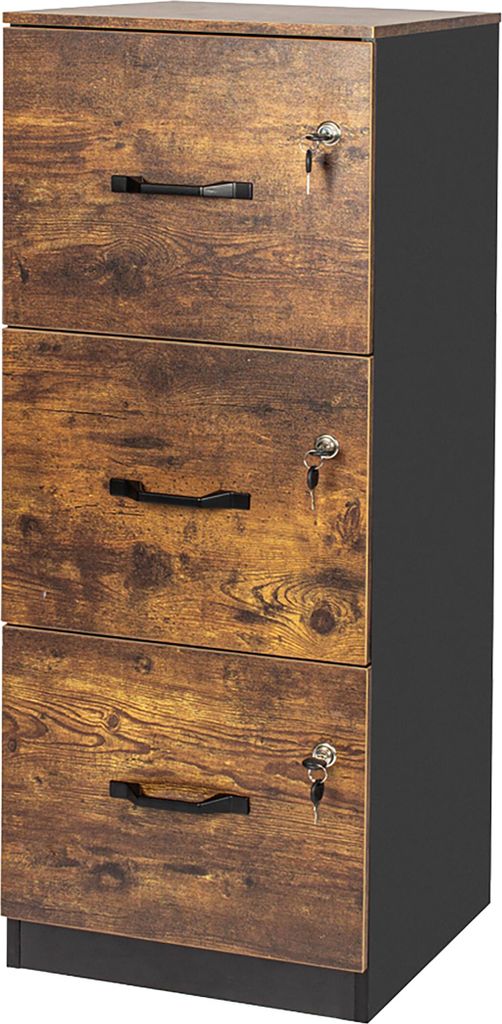 relaxdays Aktenschrank Hängeregister