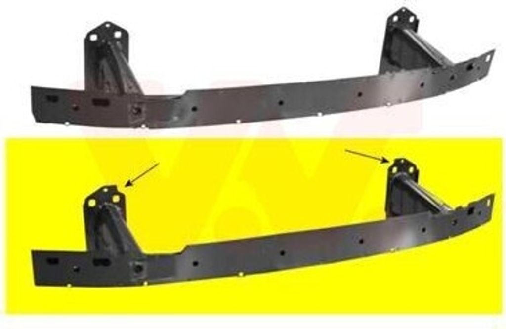 VAN WEZEL 0629560 Stoßstangenträger Vorne für BMW 1 Cabrio Produktbild 