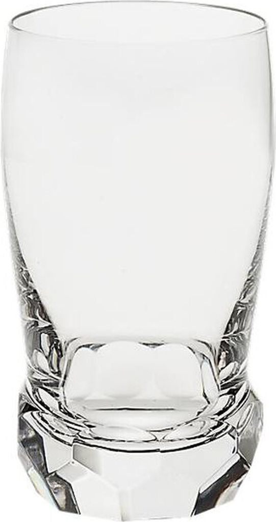 Wasserglas Diamonds Spectacle 270ml, Transparent, aus Bleikristall