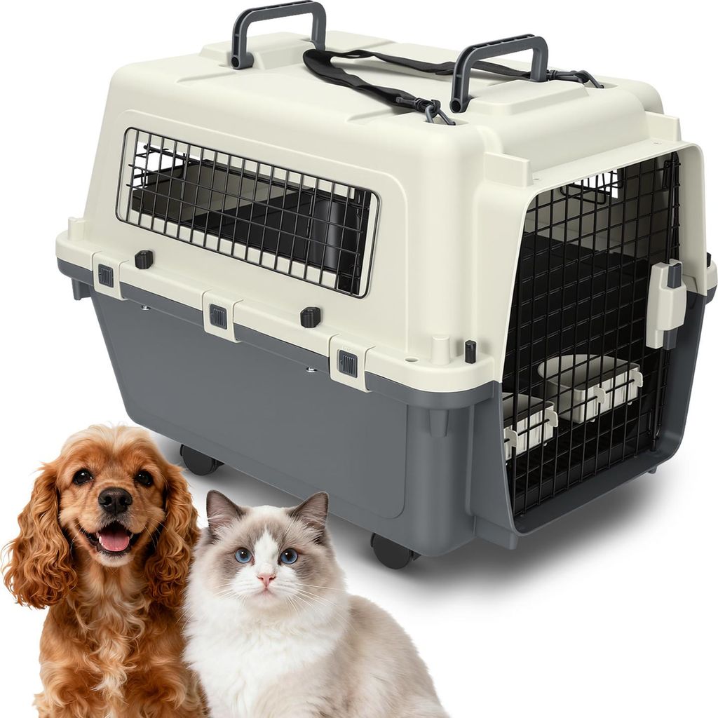 Faziango Hundebox Auto Rückbank Transportbox Produktbild 