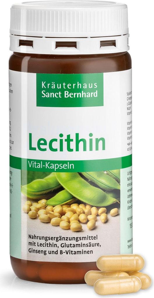 Sanct Bernhard Lecithin Vital-Kapseln – 120 Kapseln Produktbild 