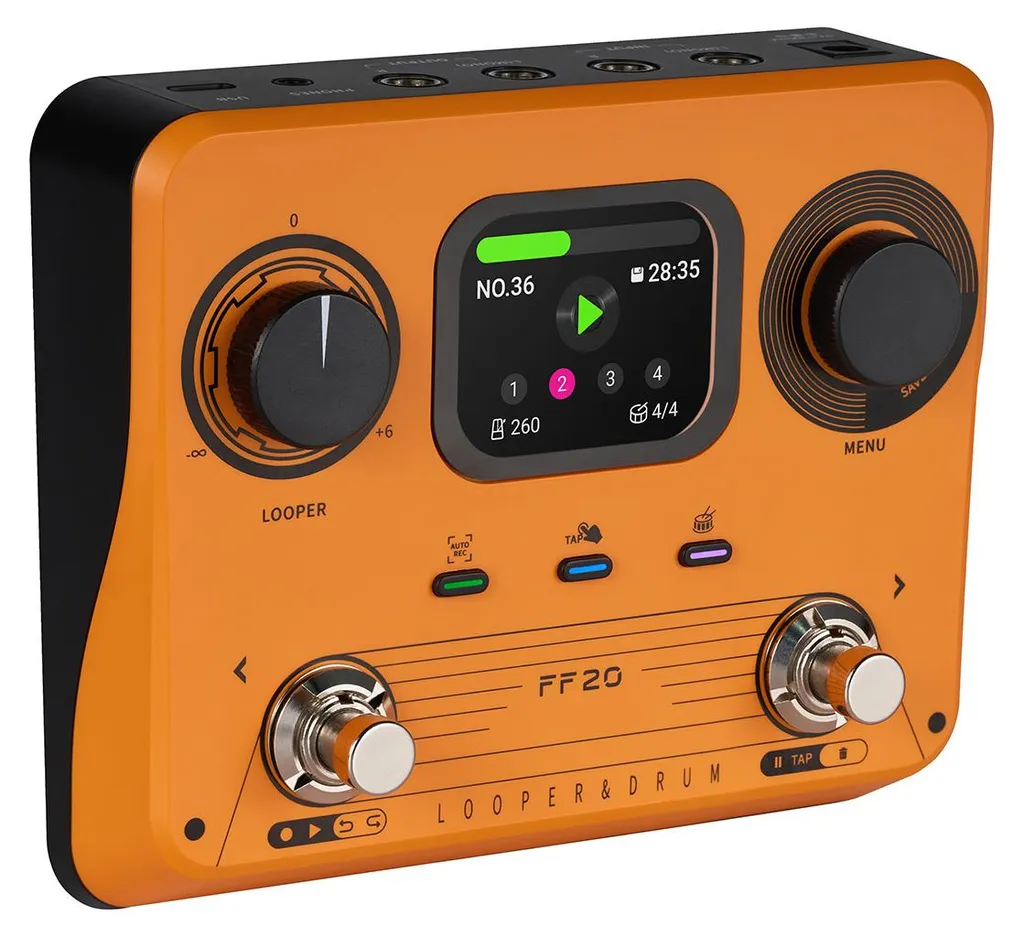 Station de loop pour guitare électrique avec boîte à rythmes intégrée - 5