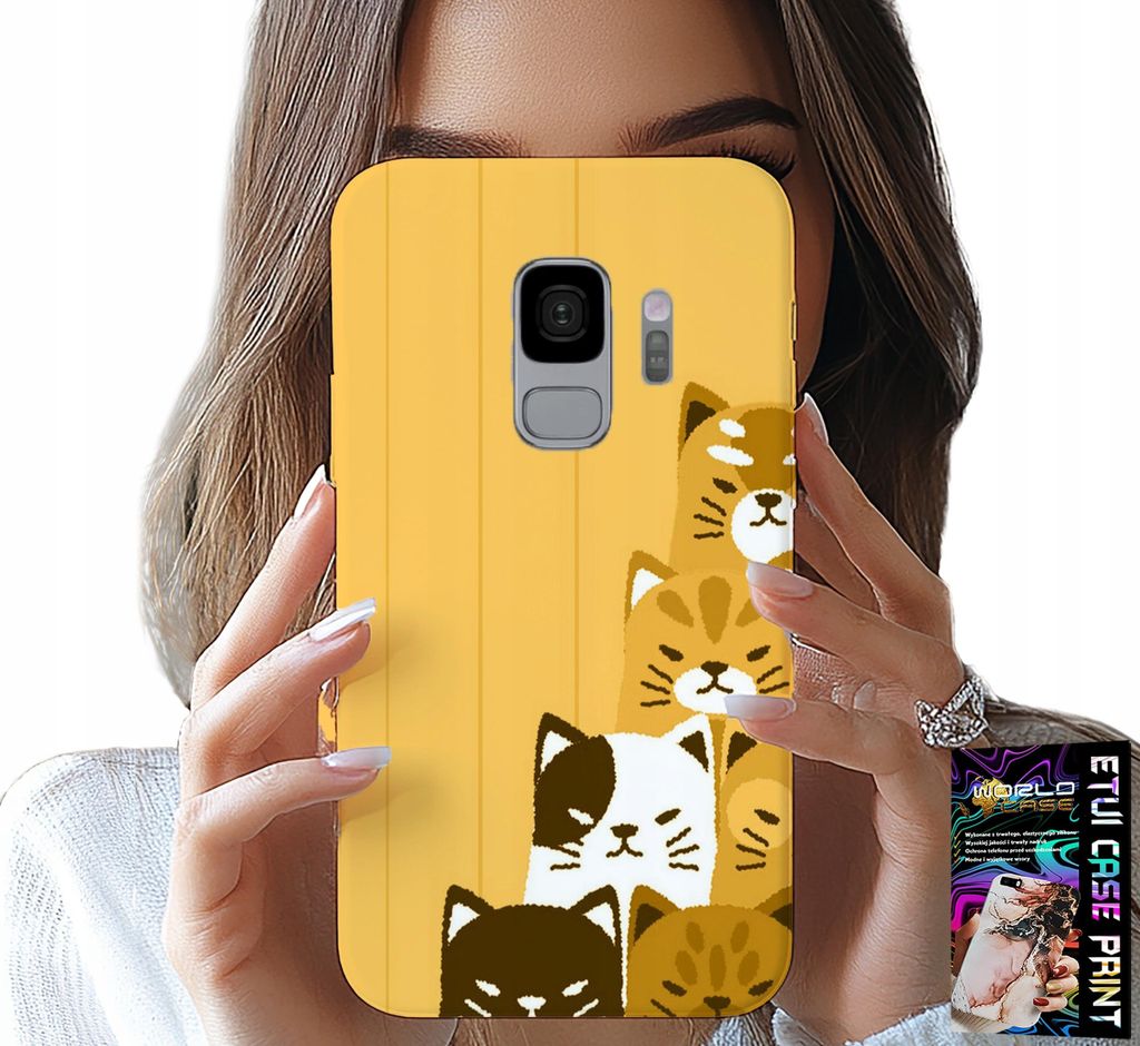 Hülle Für Samsung Galaxy S9 - Liebe Katze, Designs Mit Katzen, Hülle + Folie