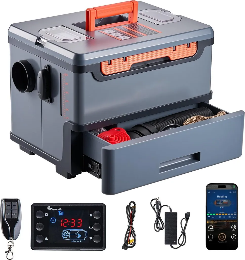 Chauffage autonome diesel 8kW pour camping-car et fourgon aménagé