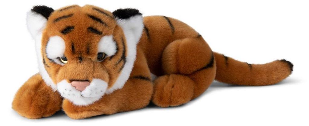 WWF - Plüschtier - Tiger (liegend, 30cm) lebensecht Produktbild 