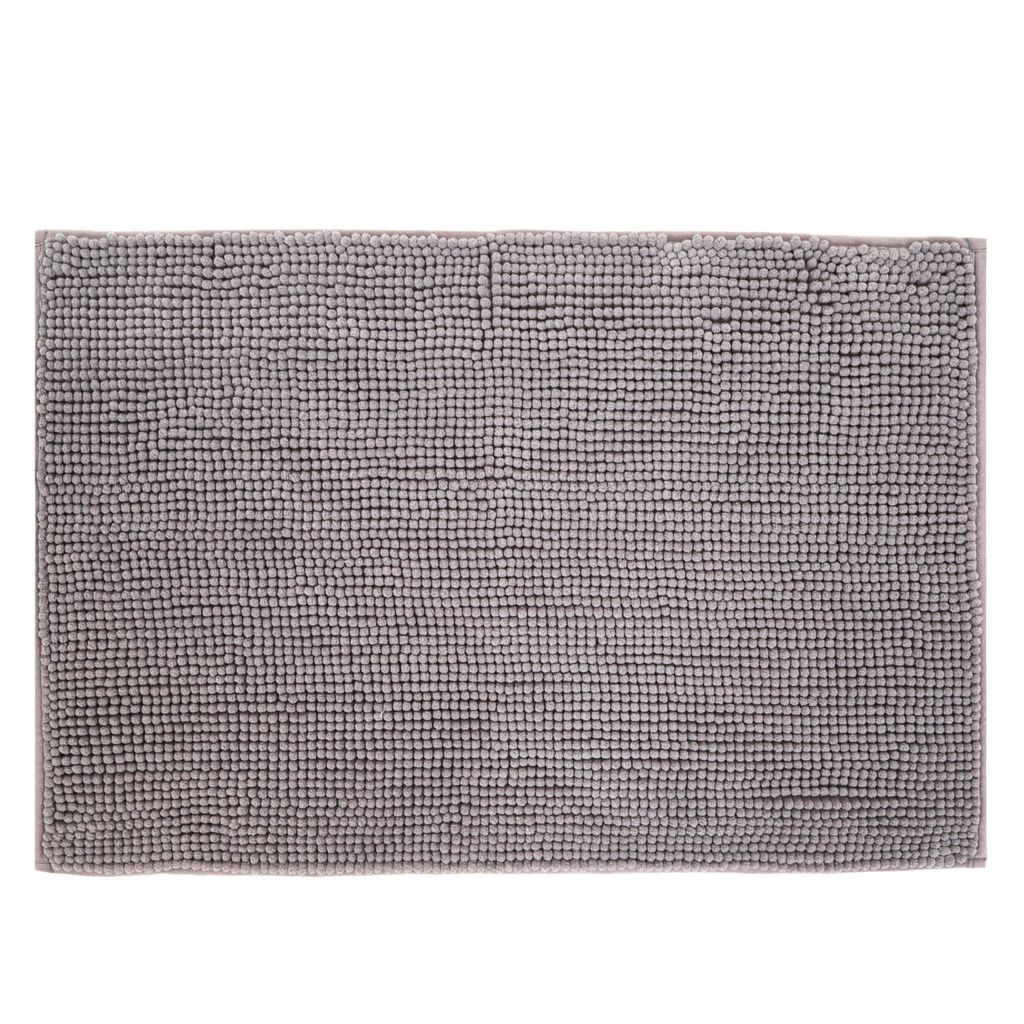 Badteppich JON grau 50x70 cm HOMLA