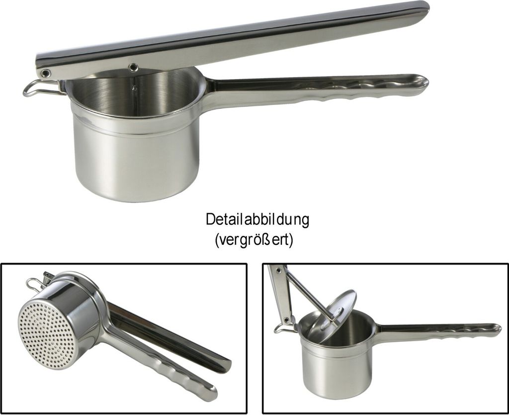 HOUSEHOLD Schiacciapatate in acciaio inossidabile Immagine del prodotto 