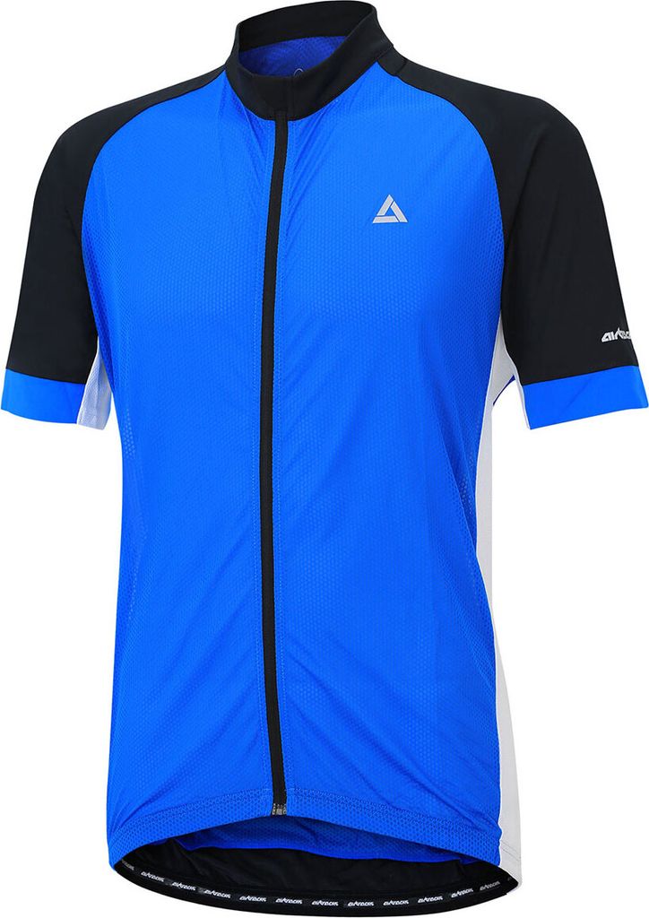 Airtracks Fahrradtrikot Kurzarm Pro Team Line blau-schwarz M