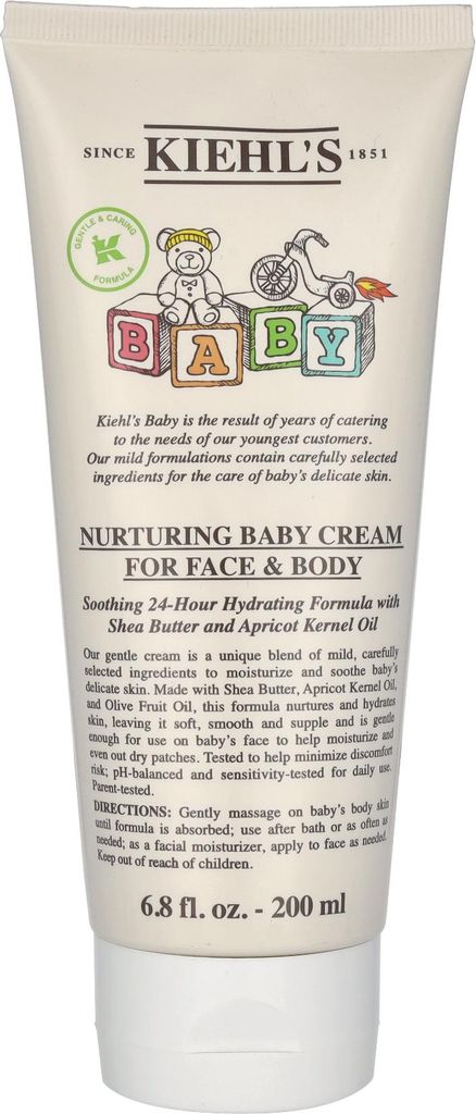 Kiehl's Baby Nurturing Baby Cream For Face & Body 200 ml