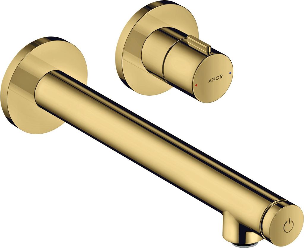 hansgrohe AXOR Uno Select Waschtischmischer Unterputz, Wandmontage, Ausladung 220mm, 45113990