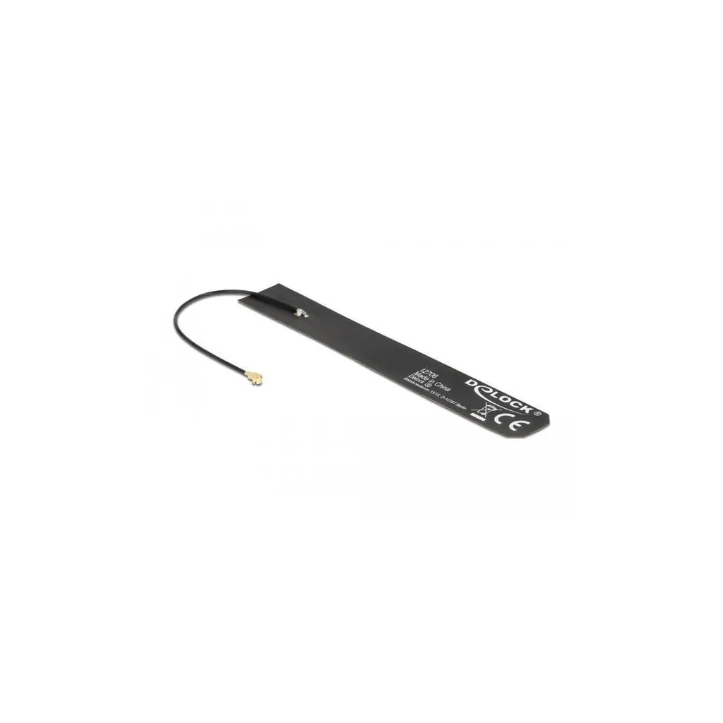 Antenne 5G LTE Delock I-PEX MHF I Omni FPC 0-4 dBi Haute Fréquence