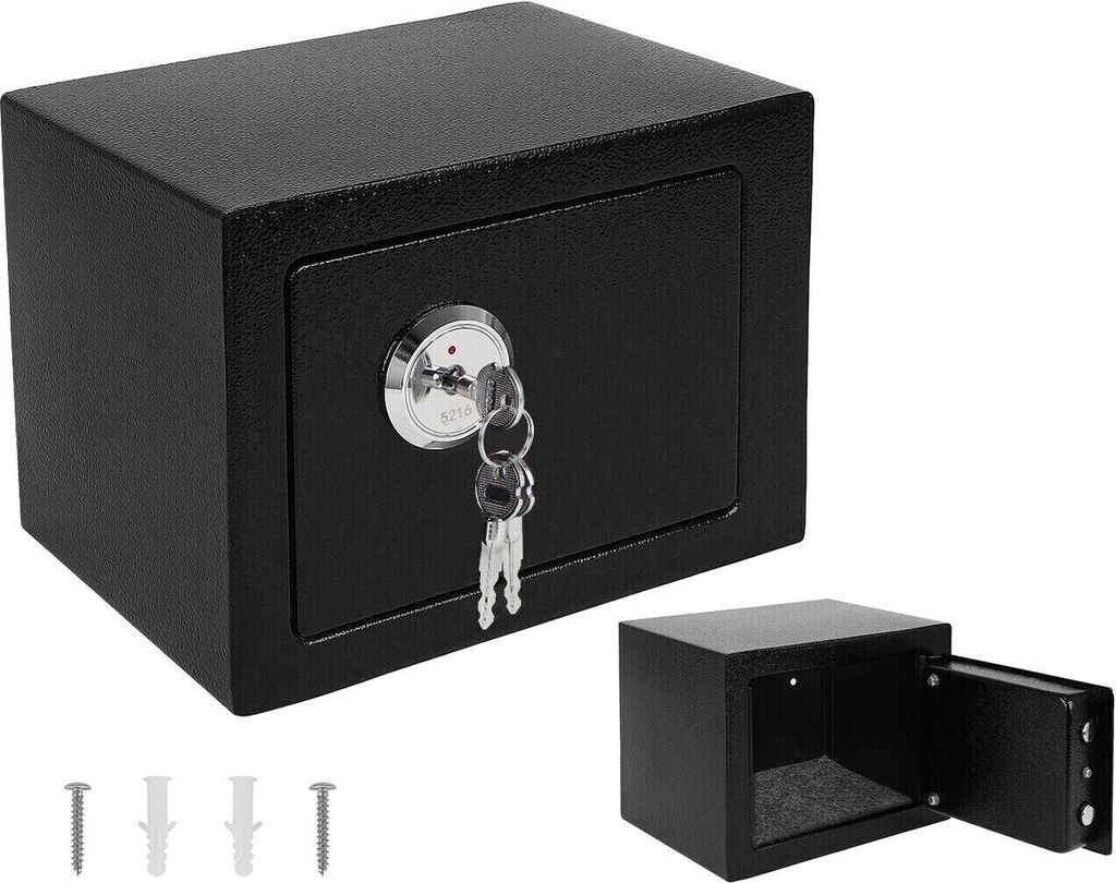 Trezor s mechanickým zámkem 230x170x170mm černá ISO 8800 Obrázek produktu 