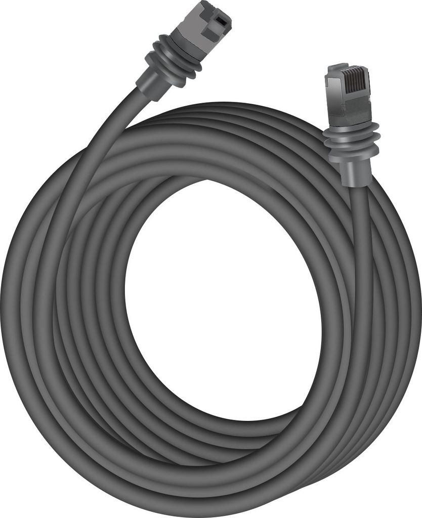 Starlink Ersatzkabel 5M – 1200Mbps IP68 Wasserdichtes Verlängerungskabel für Starlink Rechteckige Satelliten Gen 3