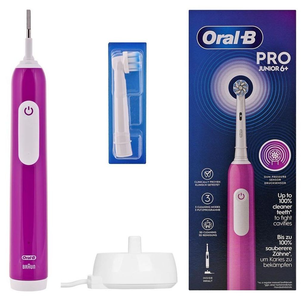 Szczoteczka elektryczna Oral-b Pro Junior Purple Immagine del prodotto 