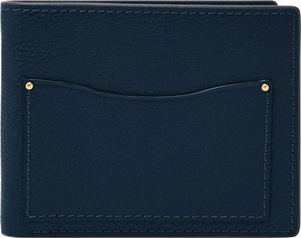 FOSSIL Kartenetui Anderson Bifold Midnight Navy dunkelblau