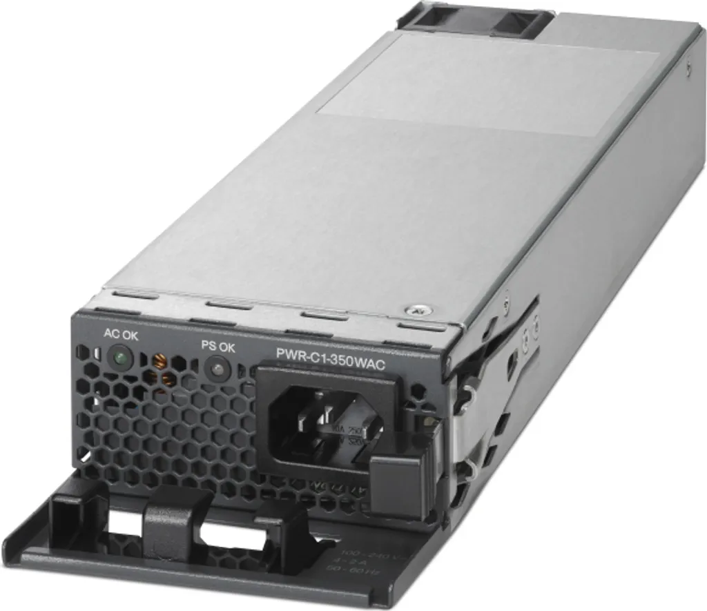 Bloc Alimentation 350W Haute Performance PWR-C1-350WAC= 1194 BTU Noir