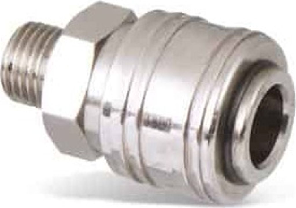 Druckluft-Schnellkupplung 1/4"-AG