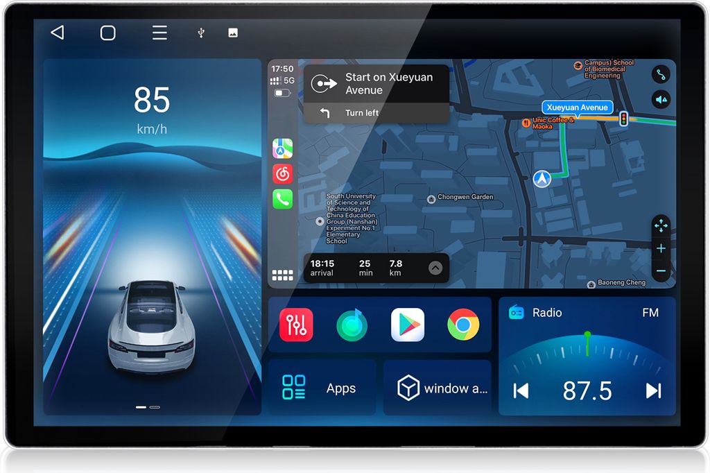 4 + 64G 13.1 "Android 13 Radio samochodowe Carplay dla Zdjęcie produktu 