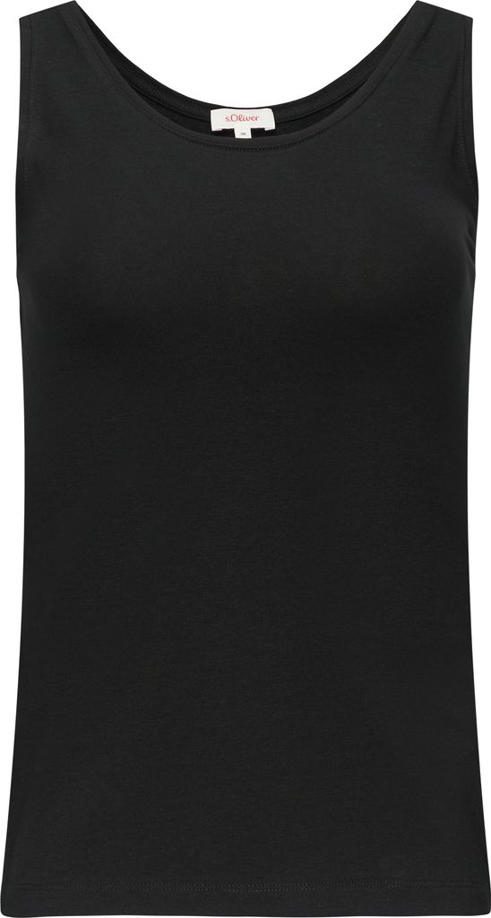 S. Oliver T-Shirt BLACK 42
