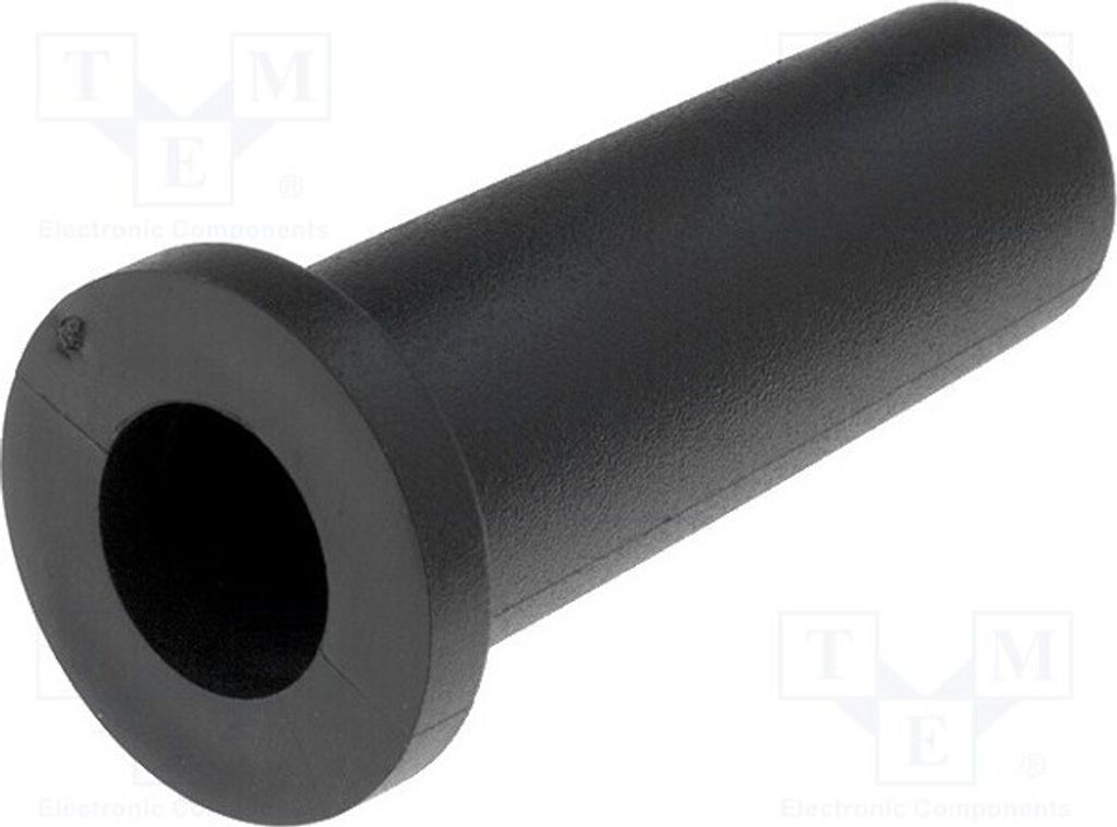 10x Knickschutztülle ØÖffn: 10,3mm PVC schwarz Durchführungen ØÖffn.Mont: 14,3mm