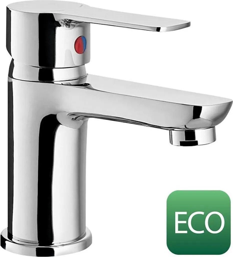 BARON ECO 6 l/min, miscelatore per lavabo, cromo