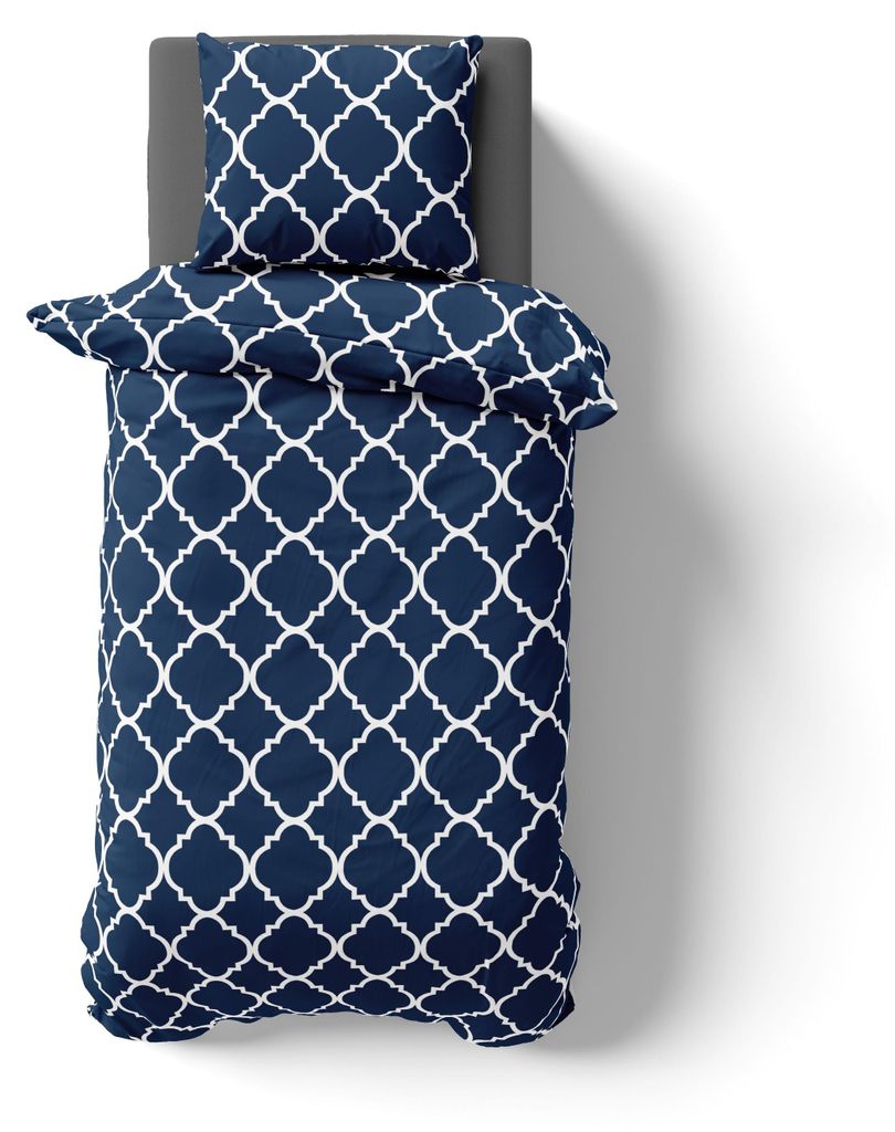 2-tlg Renforcé Design Bettwäsche 155x220 + 80x80 cm Produktbild 