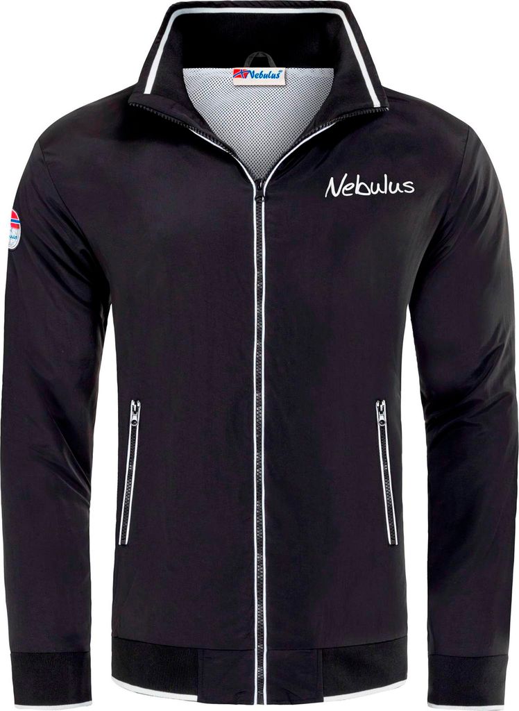 Nebulus Jacke AIRJACK Sommer Herren, leichte Jacke, praktische & vielseitige Übergangsjacke, P6480 - Herren, schwarz, XL