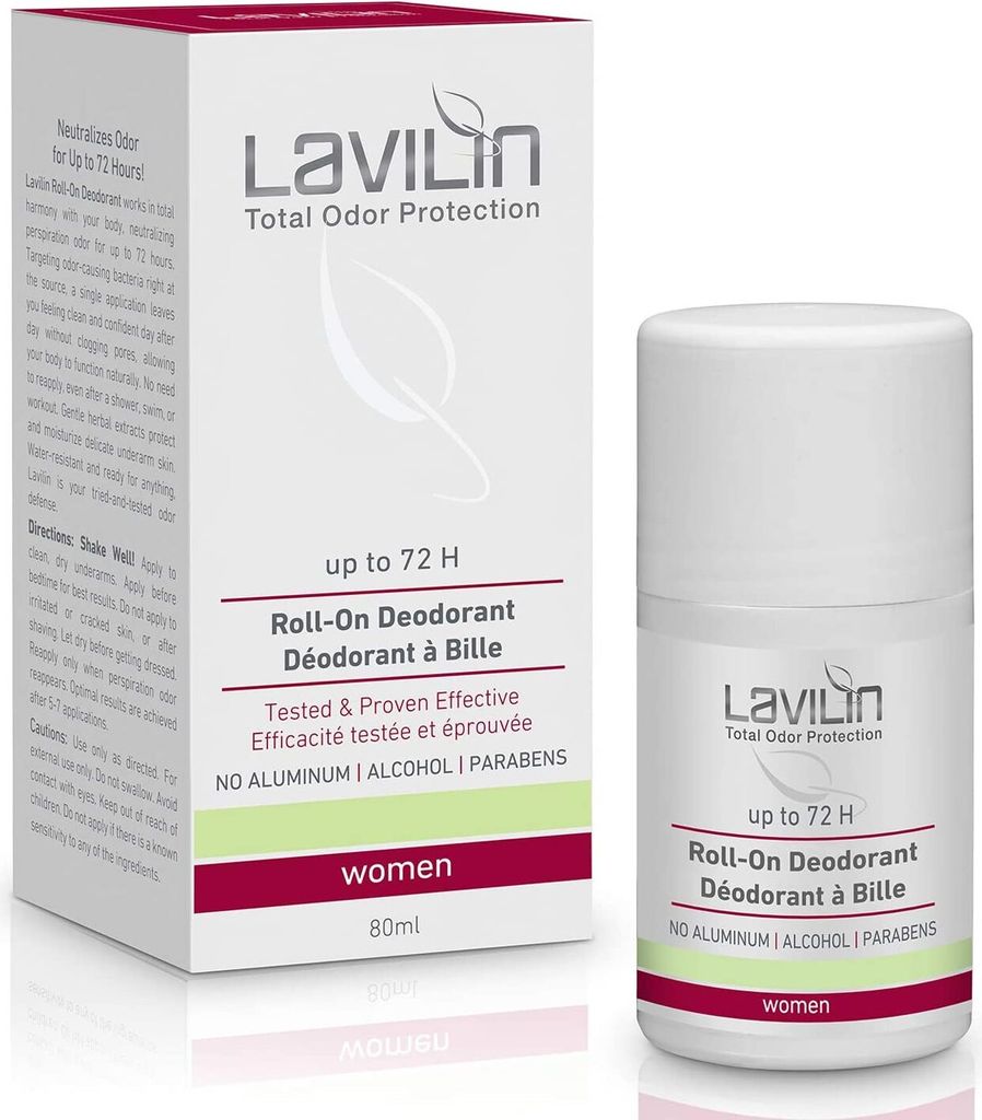 Lavilin Deodorante Roll-On per Donne - 72 ore Immagine del prodotto 