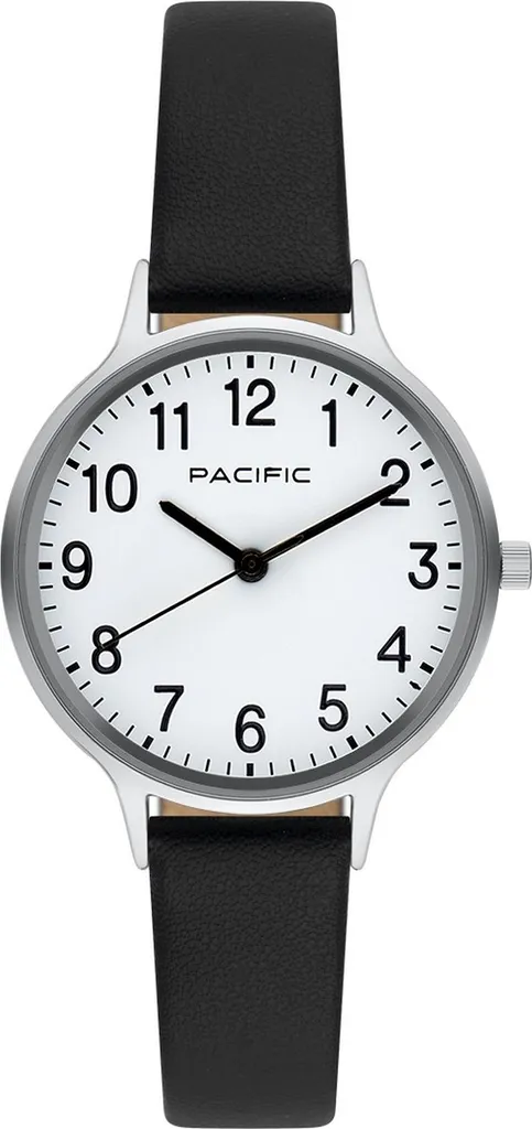 Montre-bracelet Noire Pacific PC00807 : Accessoire de Mode pour Femme