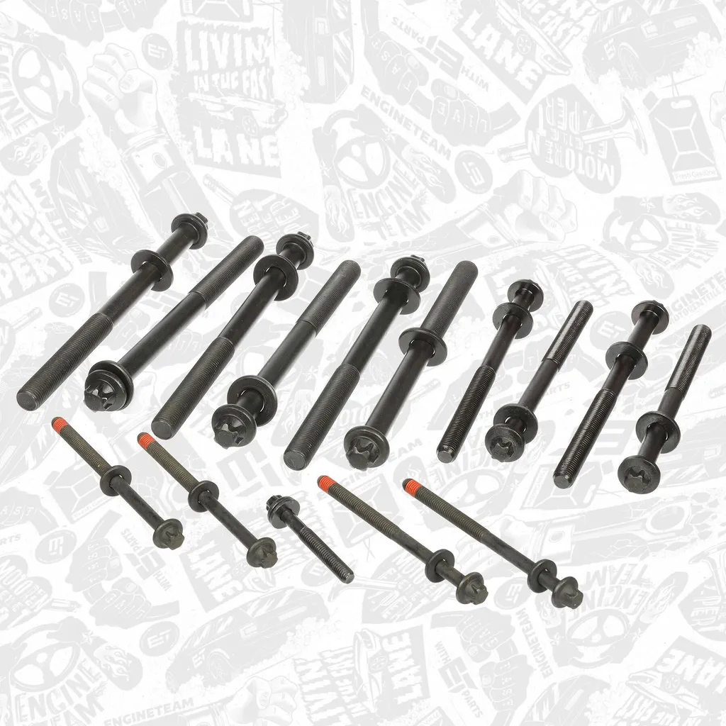 Vis à tête cylindrique pour FIAT Ducato Fourgon - Kit complet BS0018