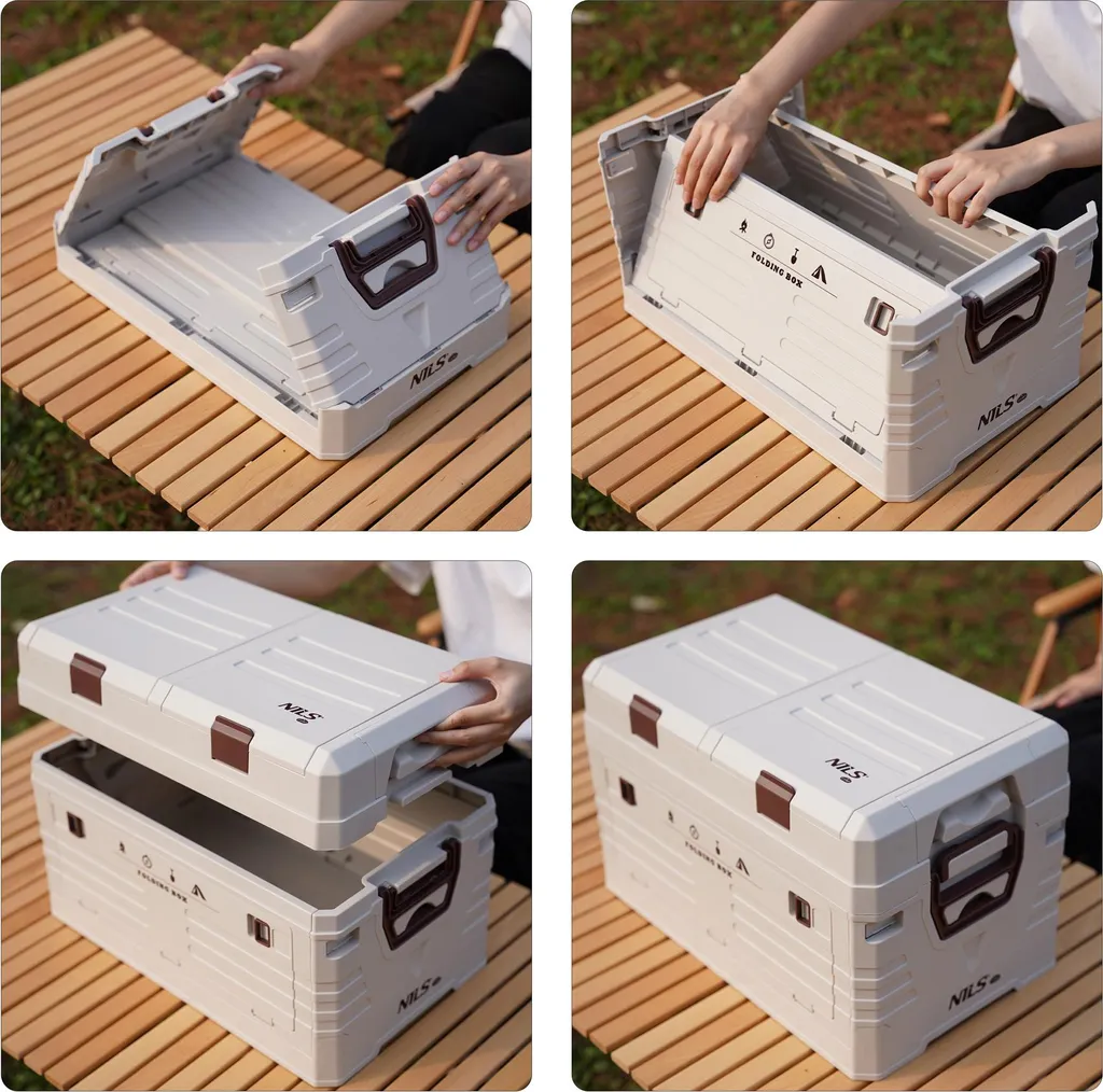 Cassa da Campeggio Nils Camp NCB4003 Grigio 42L - Organizzazione Outdoor - 2
