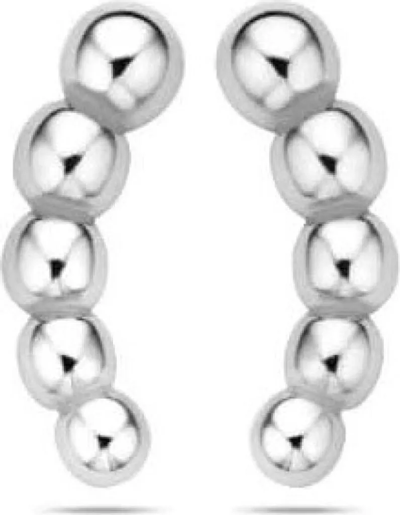 Orecchino Victoria color argento