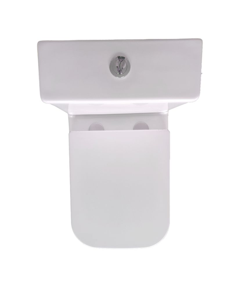 WC-Kombination Set Aliki Tiefspüler ohne Spülrand weiß Produktbild 8