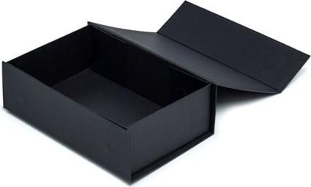 Magnetische Geschenkbox 200 x 130 x 60 mm, schwarz