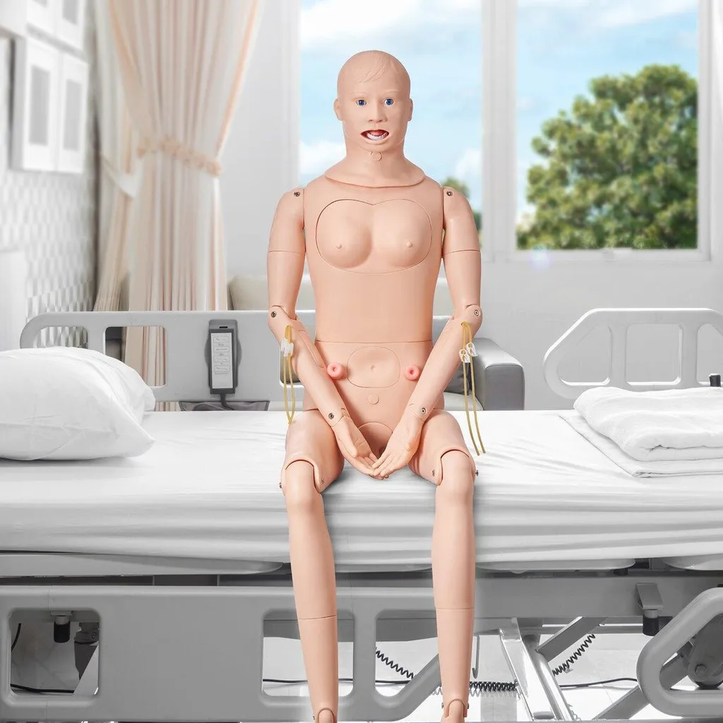 Modèle d'enseignement multifonctionnel et simulateur de soins corps - 8