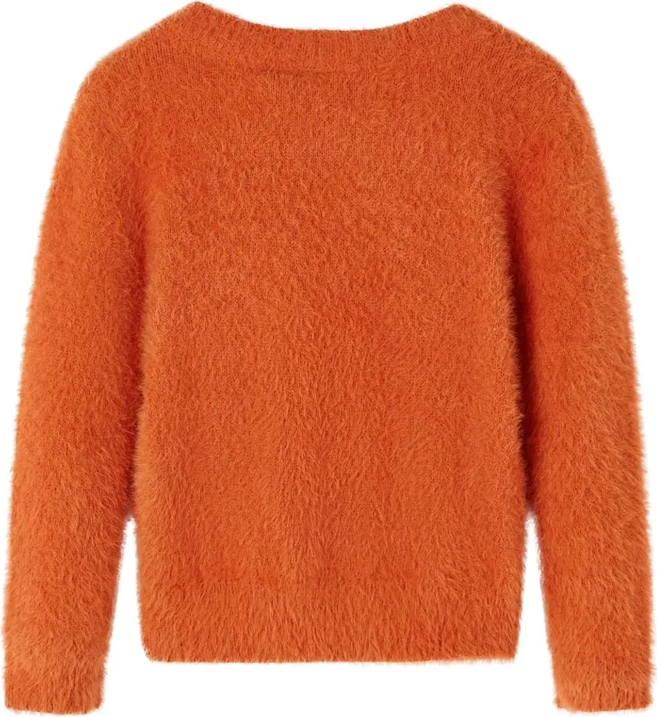 Maglietta Bambino 116 Arancio Scuro | Qualità Artigianale e Colore Caldo