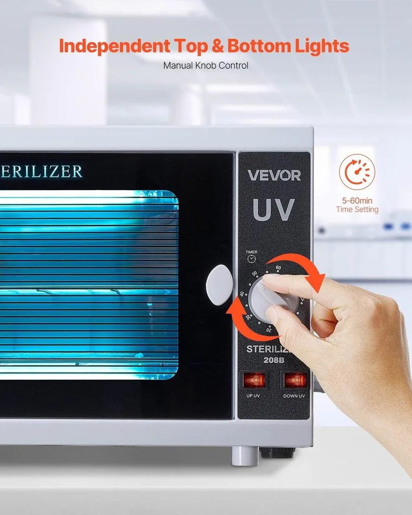Solution de nettoyage pour outils de manucure 12L usage intensif pro - 4