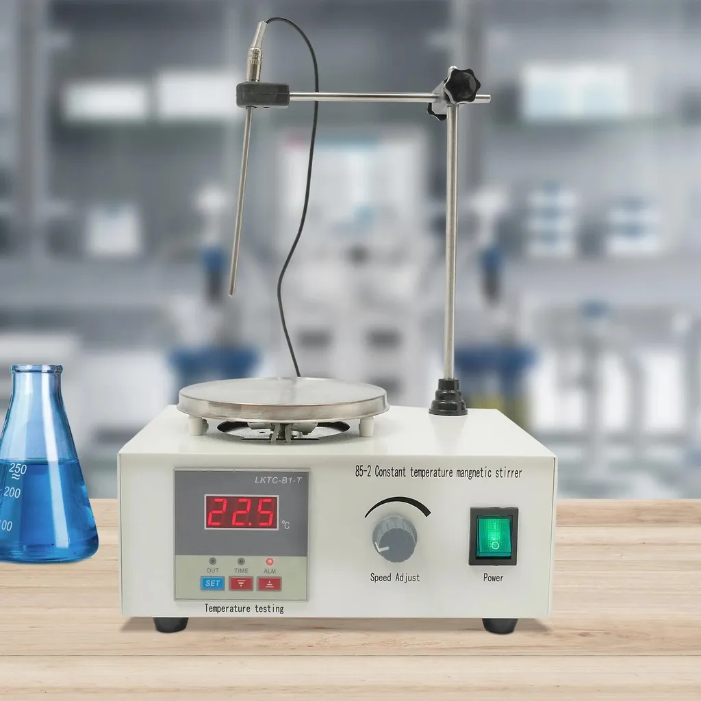 Agitatore Magnetico Professionale 2L - Agitatore Riscaldante Digitale - 7